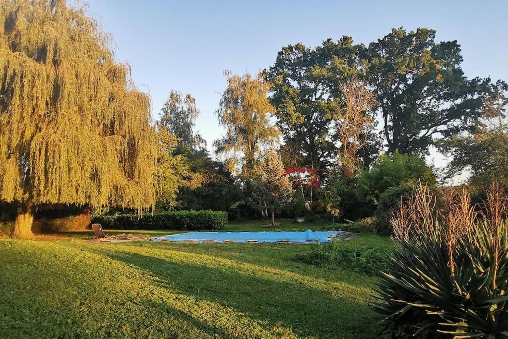 La Villa Du Lac A Mesnil Saint Pere 외부 사진